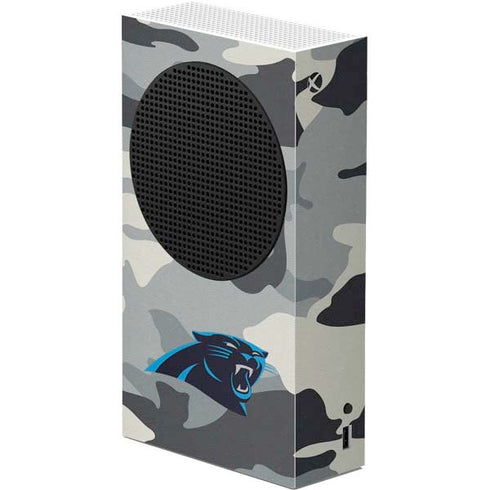 NFL Carolina Panthers Camo Xbox Series S Console Skin